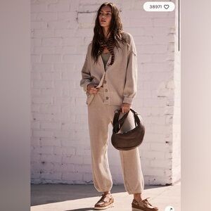 Free People Free-est Hailee cardi set size smal